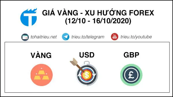Giá Vàng - Thị trường Forex tuần 42 năm 2020 (12 – 16/10)