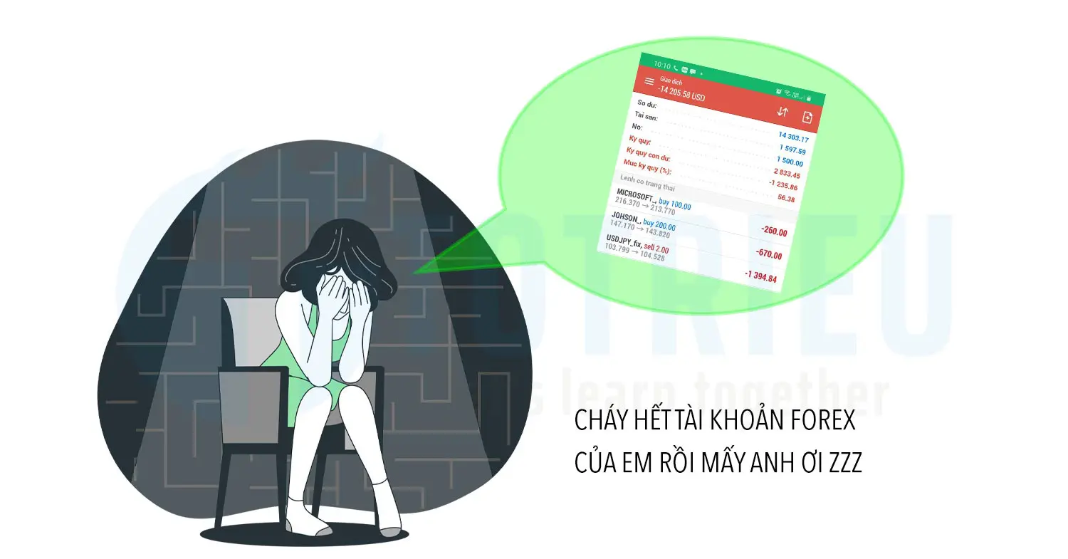 5 điều Trader cần làm sau khi bị cháy tài khoản Forex