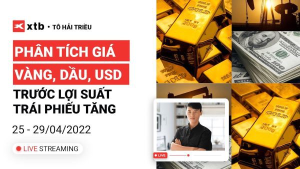 Phân tích giá Vàng, Dầu, USD trước lợi suất trái phiếu tăng (25-29/4)| PTTT XTB x Tô Triều