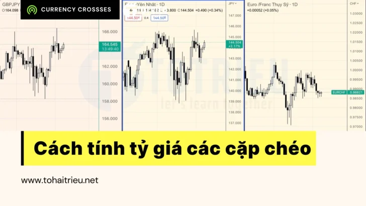 Các cặp tiền tệ chéo là gì? Cách tính tỷ giá các cặp tiền tệ chéo trong giao dịch ngoại hối